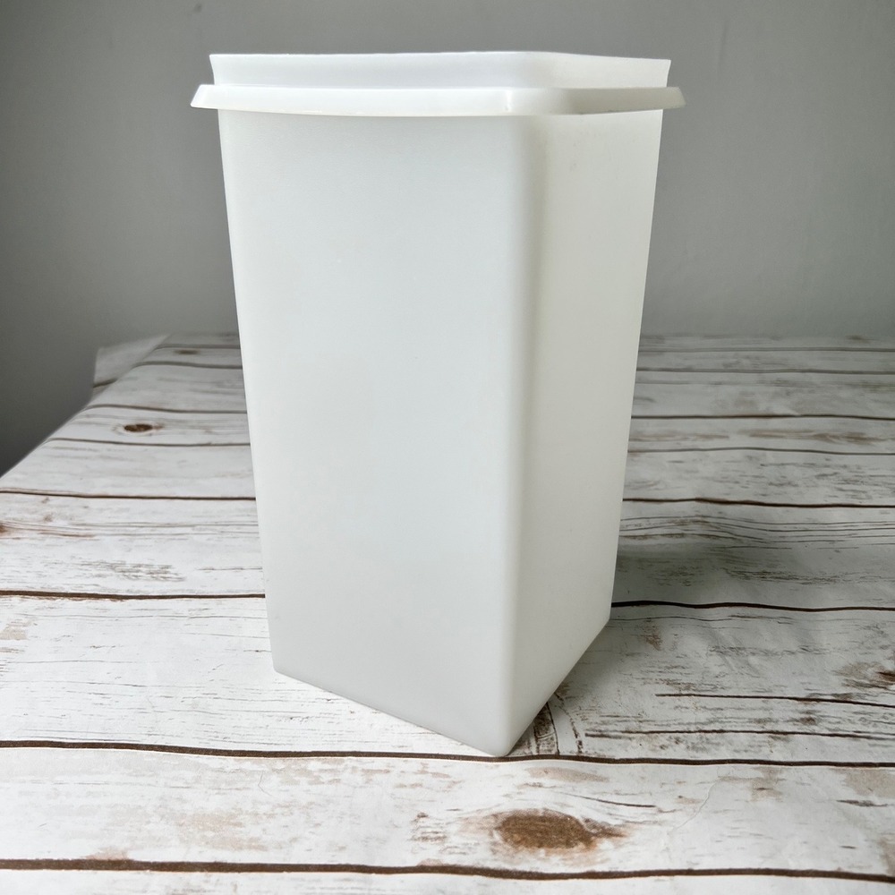Tupperware Modular Mates Super Oval 5 Container White Airtight 22 Cup Large